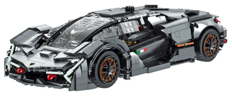 Set Kockica: Sportski Automobil Sivi Super Racing 1:14, 1512 Dijelova 2