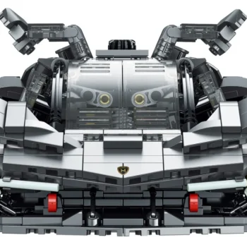 Set Kockica: Sportski Automobil Sivi Super Racing 1:14, 1512 Dijelova 4