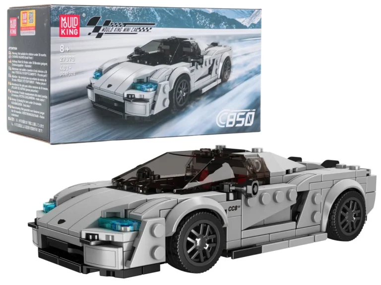 Set Kockica Srebrni Sportski Automobil, 403 Dijela 1