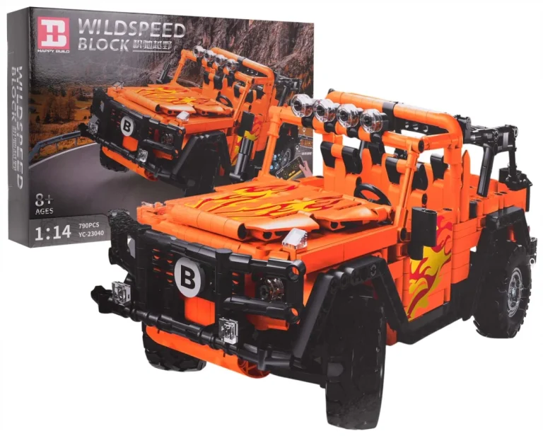 Set Kockica: Terenski Automobil Rc Narančasti 1:14, 790 Dijelova 1