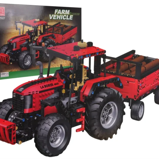 Set Kockica: Traktor S Prikolicom, 1284 Dijela 1