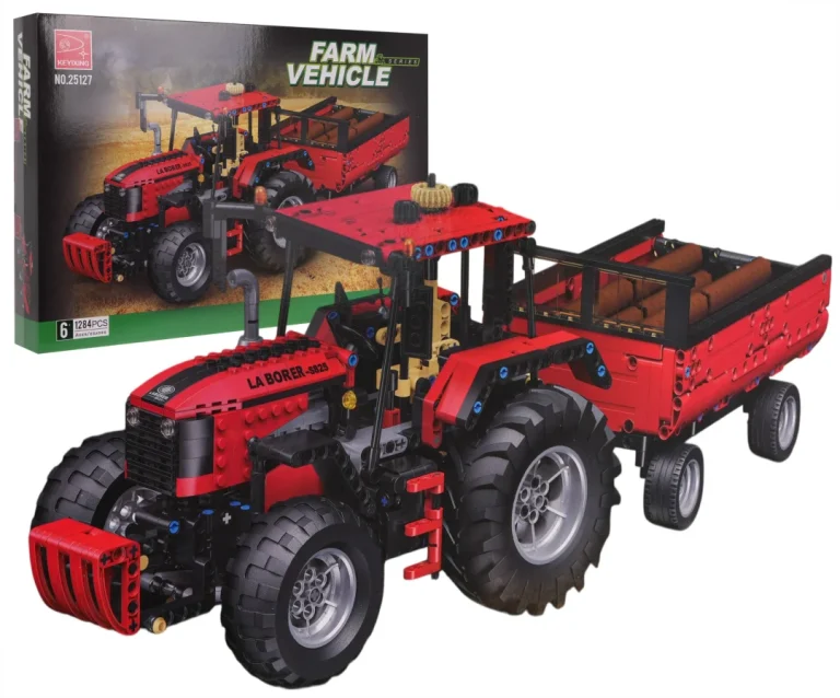 Set Kockica: Traktor S Prikolicom, 1284 Dijela 1
