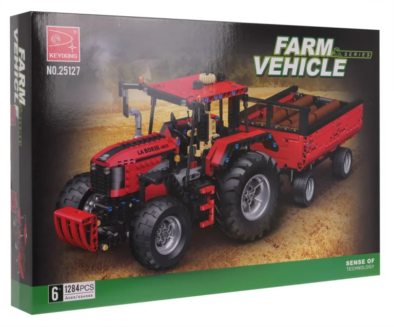 Set Kockica: Traktor S Prikolicom, 1284 Dijela 6