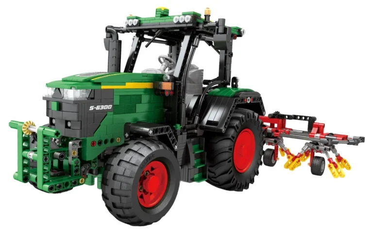 Set Kockica Traktor Zeleni Rc + Pribor 1664 Dijela 14+ 2
