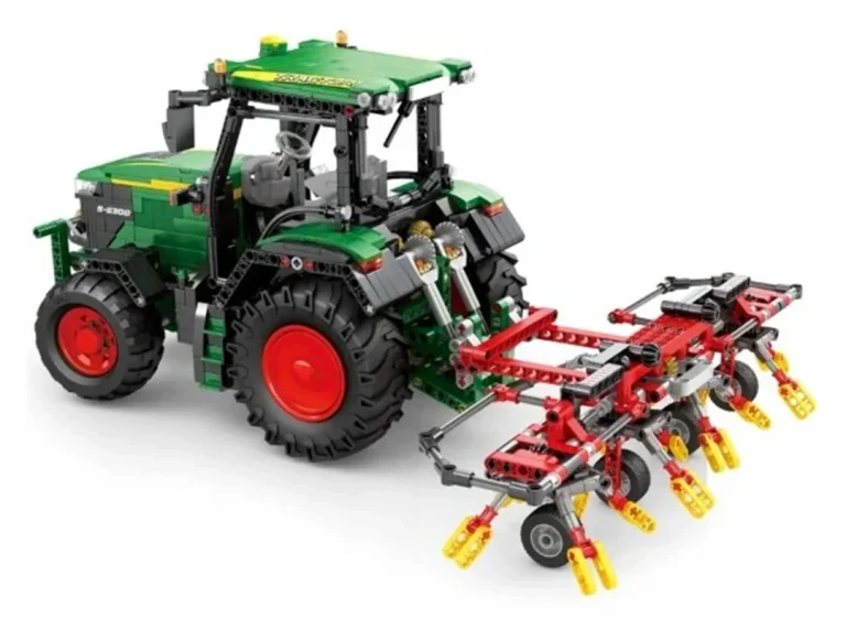 Set Kockica Traktor Zeleni Rc + Pribor 1664 Dijela 14+ 3