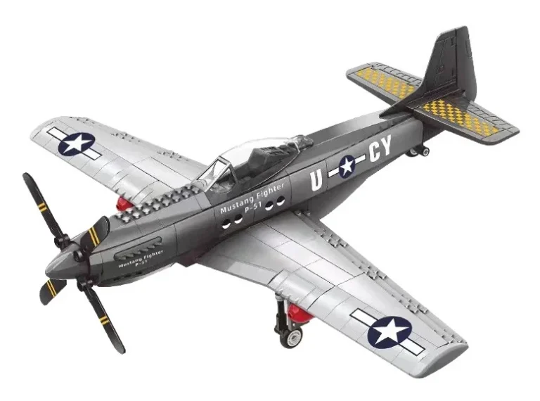 Set Kockica Vojni Avion, 258 Dijelova 2