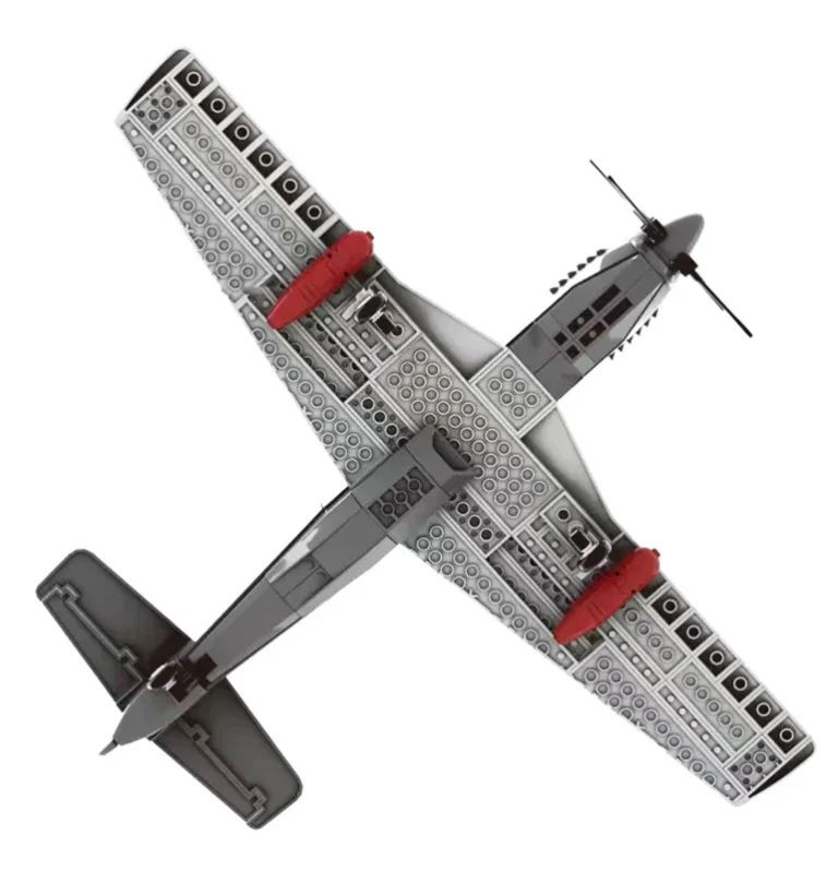 Set Kockica Vojni Avion, 258 Dijelova 3