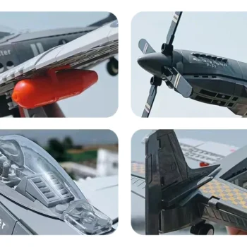 Set Kockica Vojni Avion, 258 Dijelova 6