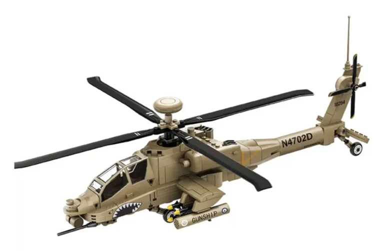 Set Kockica Vojni Helikopter, 255 Dijelova 2