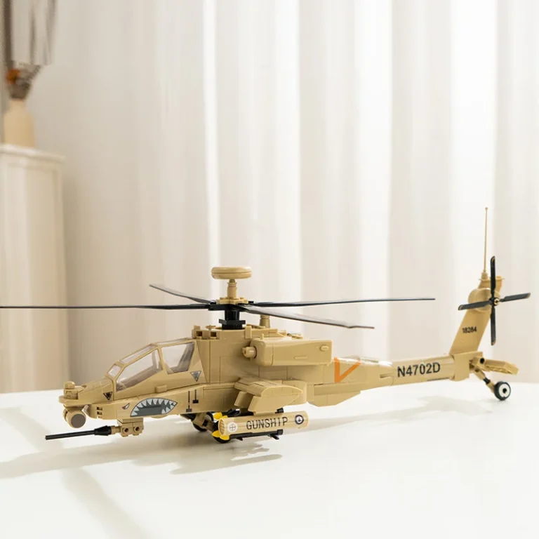 Set Kockica Vojni Helikopter, 255 Dijelova 4