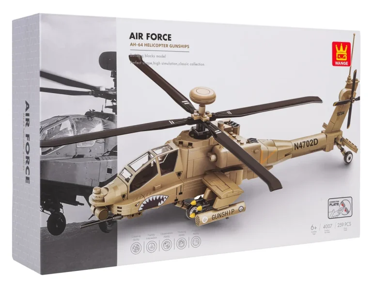 Set Kockica Vojni Helikopter, 255 Dijelova 8