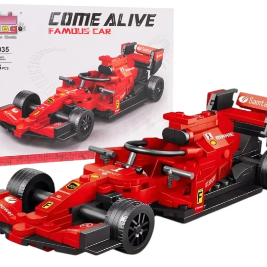 Set Kockica Za Crveni Automobil F1, 266 Dijelova 1