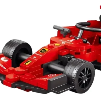 Set Kockica Za Crveni Automobil F1, 266 Dijelova 4