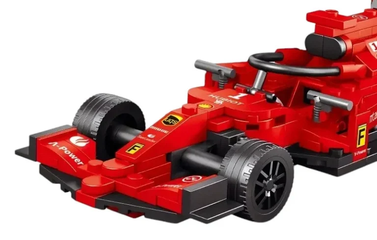 Set Kockica Za Crveni Automobil F1, 266 Dijelova 4