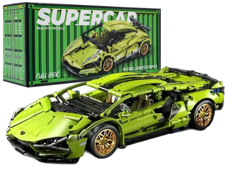Set Kockica Zeleni Sportski Automobil, 470 Dijelova 1
