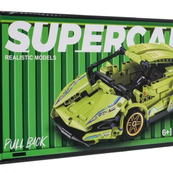 Set Kockica Zeleni Sportski Automobil, 470 Dijelova 12