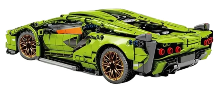 Set Kockica Zeleni Sportski Automobil, 470 Dijelova 4