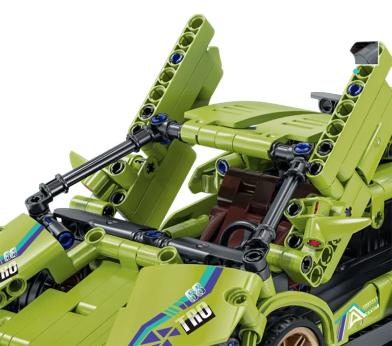 Set Kockica Zeleni Sportski Automobil, 470 Dijelova 5
