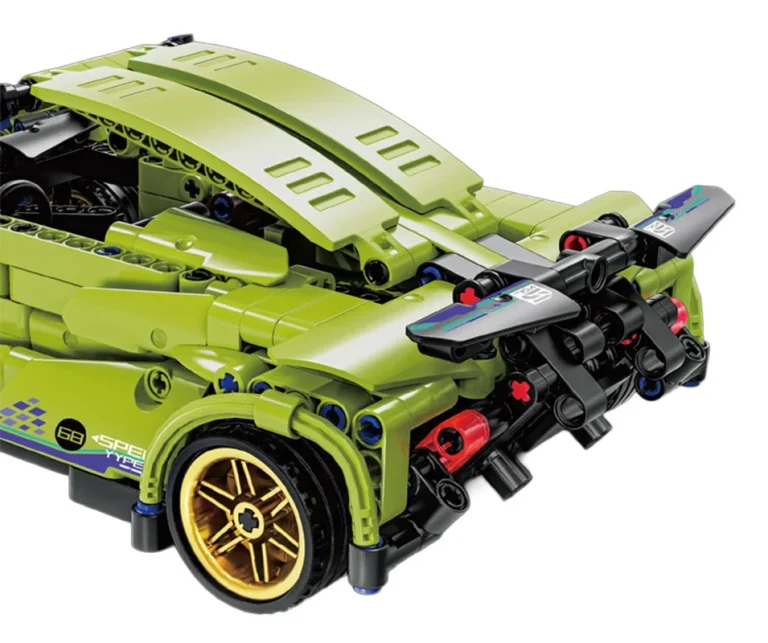 Set Kockica Zeleni Sportski Automobil, 470 Dijelova 6