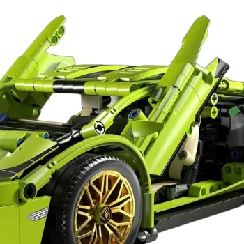 Set Kockica Zeleni Sportski Automobil, 470 Dijelova 7