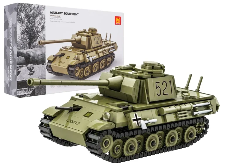 Set Kockica Zeleni Tenk, 638 Dijelova 1