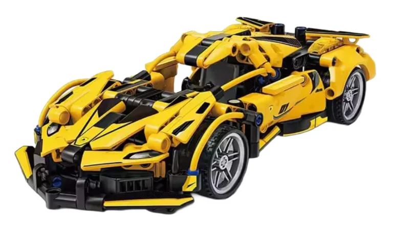 Set Kockica žuti Sportski Automobil, 422 Dijela 2