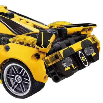 Set Kockica žuti Sportski Automobil, 422 Dijela 3