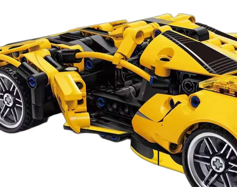 Set Kockica žuti Sportski Automobil, 422 Dijela 5