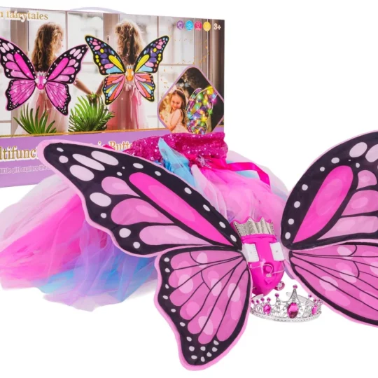 Set Krila Leptira S Duginom Suknjom I Krunom 3+ 1
