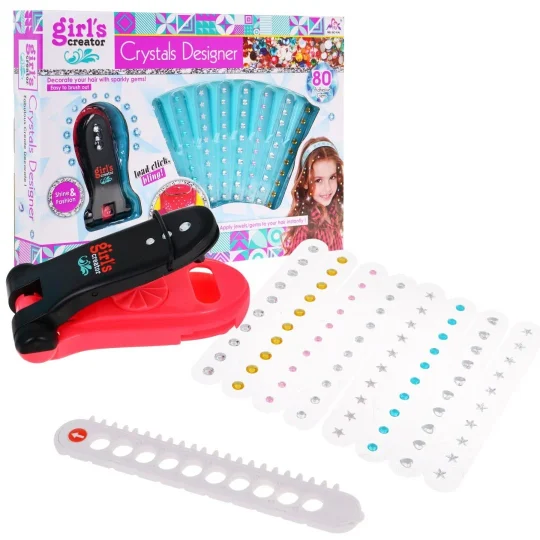 Set Kristalnih Ukrasa Za Kosu I Nokte 6+ 1