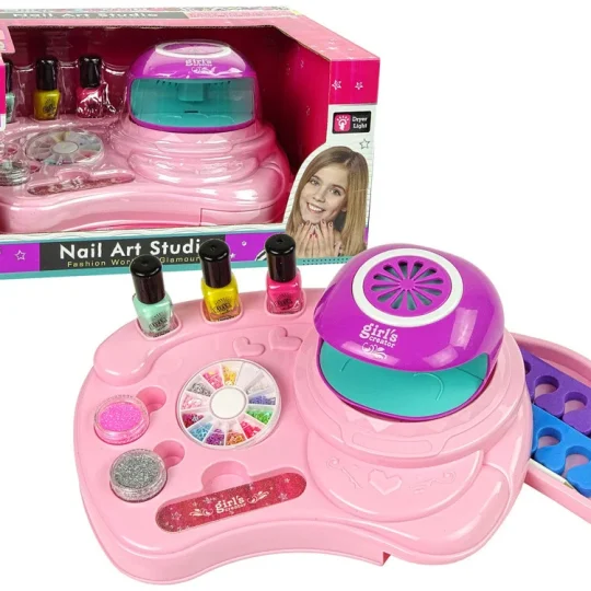Set Lakova Za Nokte S Led Sušilicom I šljokicama 1