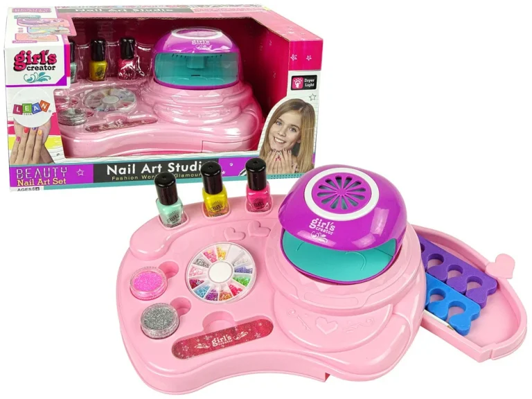 Set Lakova Za Nokte S Led Sušilicom I šljokicama 1