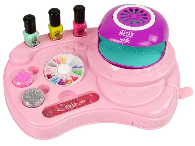Set Lakova Za Nokte S Led Sušilicom I šljokicama 2