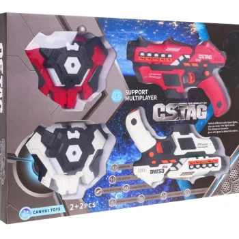 Set Laserskih Pištolja S Metama Za Dim 3+ 11