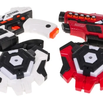 Set Laserskih Pištolja S Metama Za Dim 3+ 3