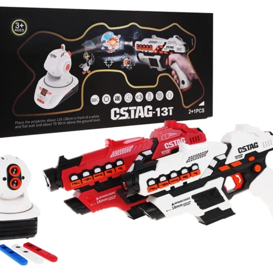 Set Laserskih Pištolja S Projektorom 3+ 1
