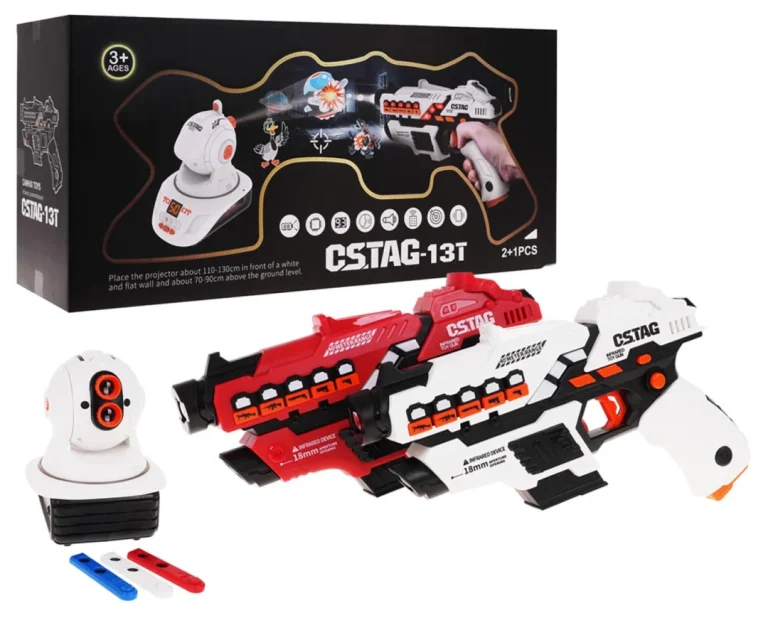 Set Laserskih Pištolja S Projektorom 3+ 1