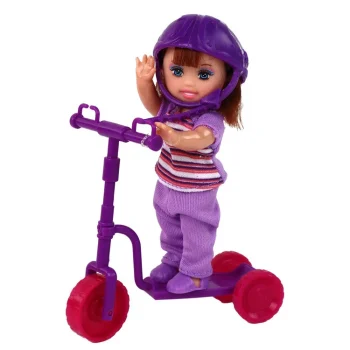 Set Lutaka Lucy Sa Skuterom, Skateboardom I Kacigama 3