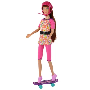 Set Lutaka Lucy Sa Skuterom, Skateboardom I Kacigama 5