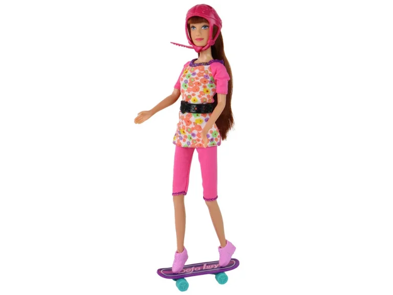 Set Lutaka Lucy Sa Skuterom, Skateboardom I Kacigama 5