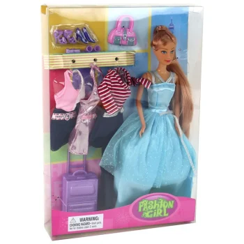 Set Lutka S Koferom I Kostimima 6
