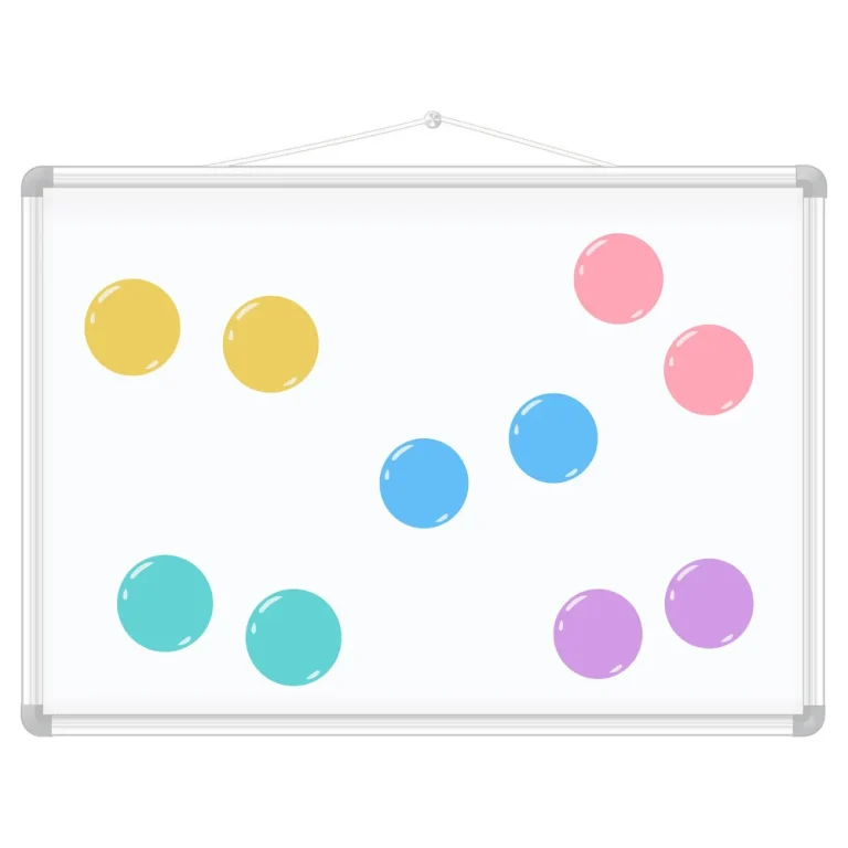 Set Magneta Za Ploče, Pastelni, 10 Kom, Ø 3 Cm 2