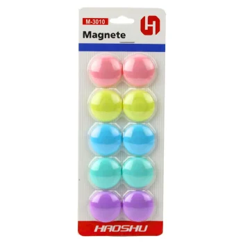 Set Magneta Za Ploče, Pastelni, 10 Kom, Ø 3 Cm 4