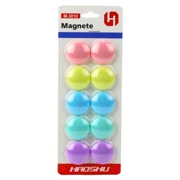 Set Magneta Za Ploče, Pastelni, 10 Kom, Ø 3 Cm 4