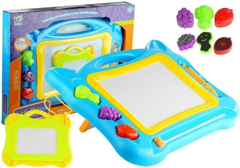 Set Magnetnih Ploča Za Crtanje 2u1, Velika 43 × 34 Cm 1