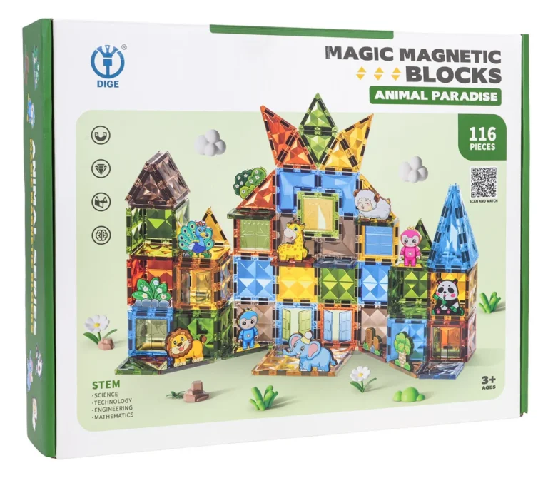 Set Magnetskih Blokova 116 Komada 6