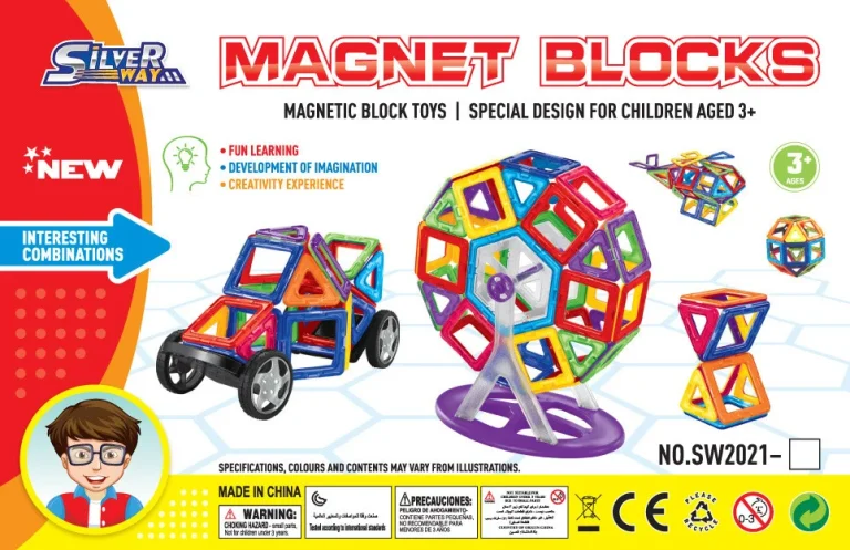 Set Magnetskih Blokova 117 Dijelova 7