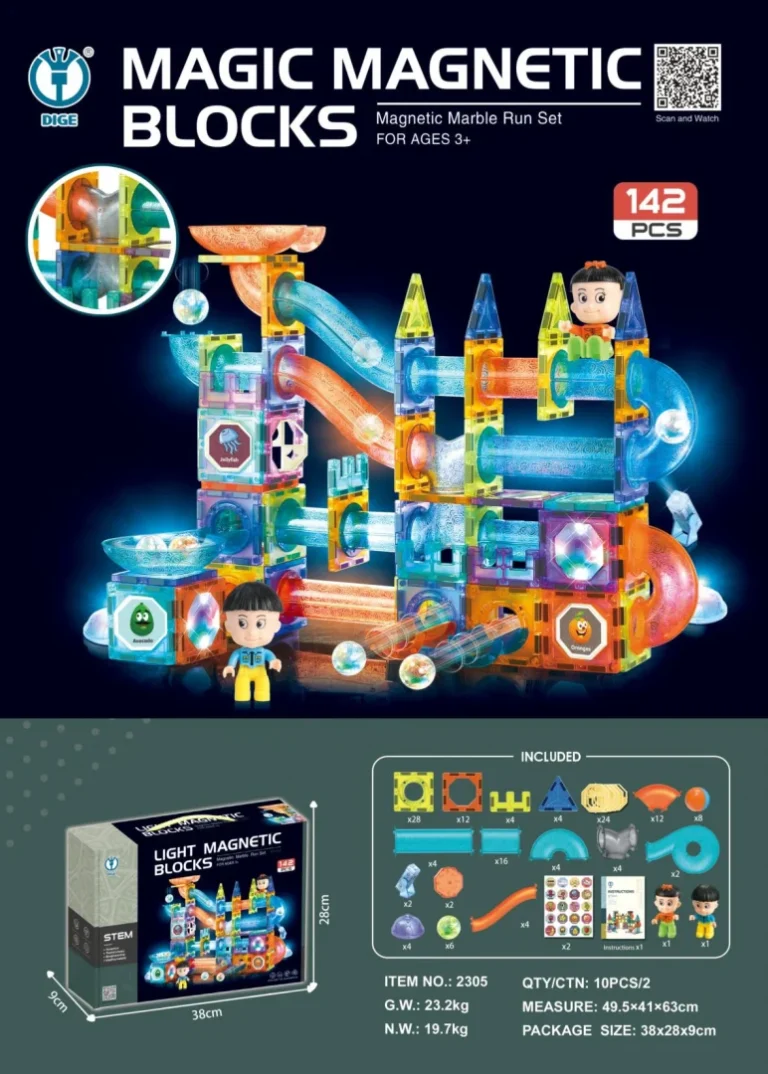 Set Magnetskih Blokova 142 Komada 1