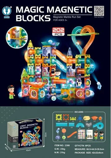 Set Magnetskih Blokova Od 202 Dijela 1