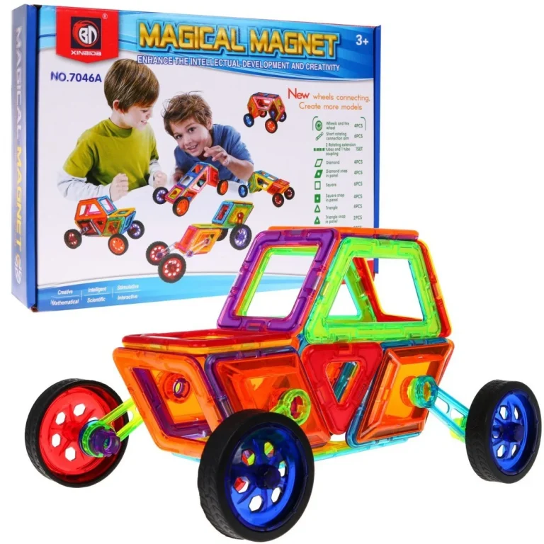Set Magnetskih Blokova Od 46 Dijelova 1